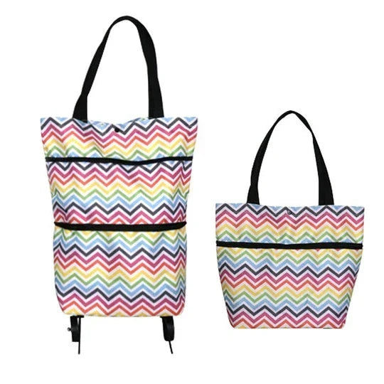 Rolling Grocery Shopping Bag