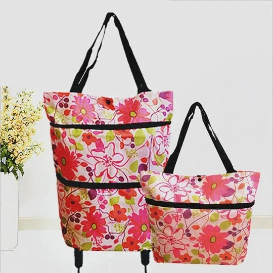 Rolling Grocery Shopping Bag