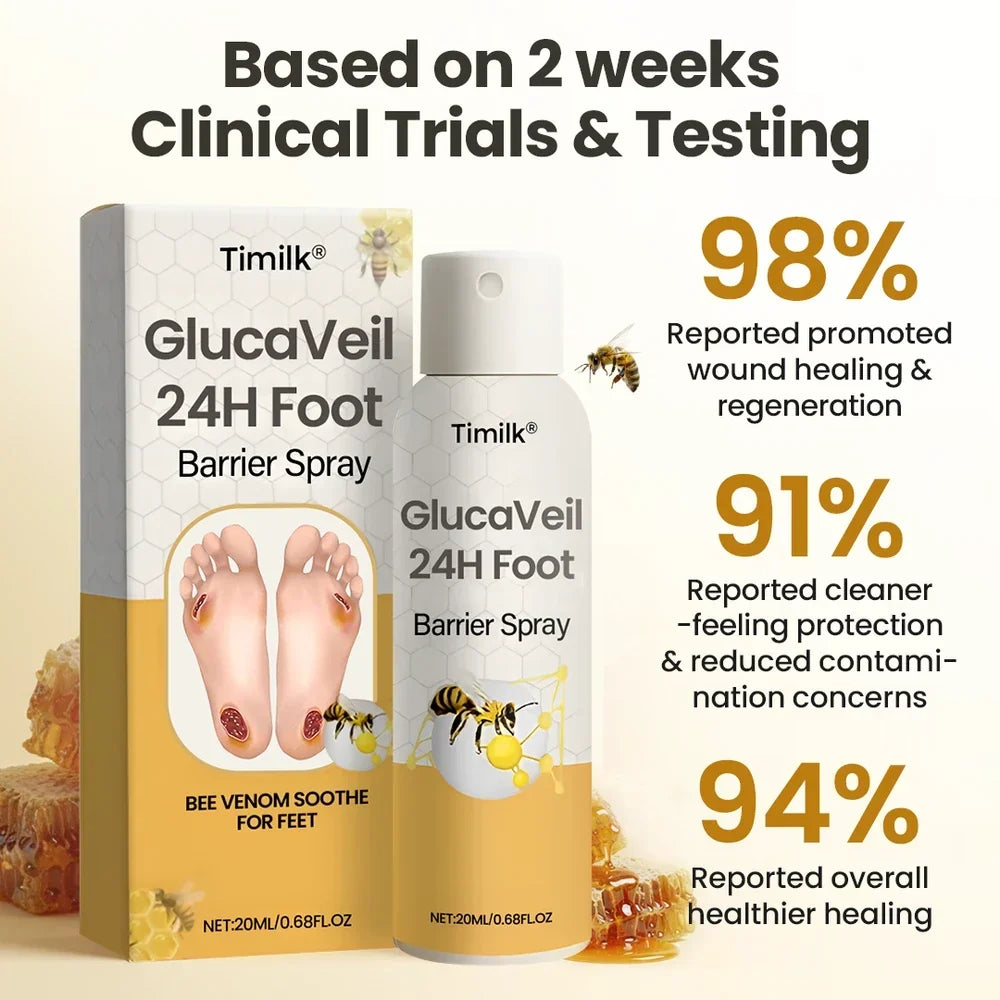 Timilk GlucaVeil 24H Foot Spray