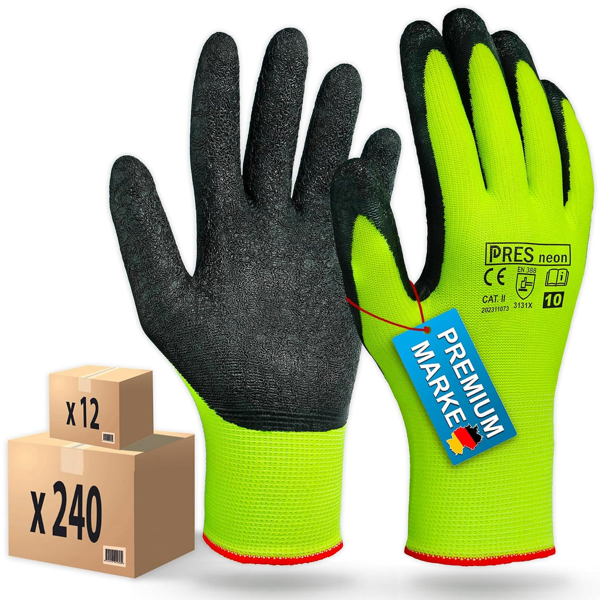 Heavy Duty Gardening & Work Gloves | Anti-Slip Grip | Breathable & Durable