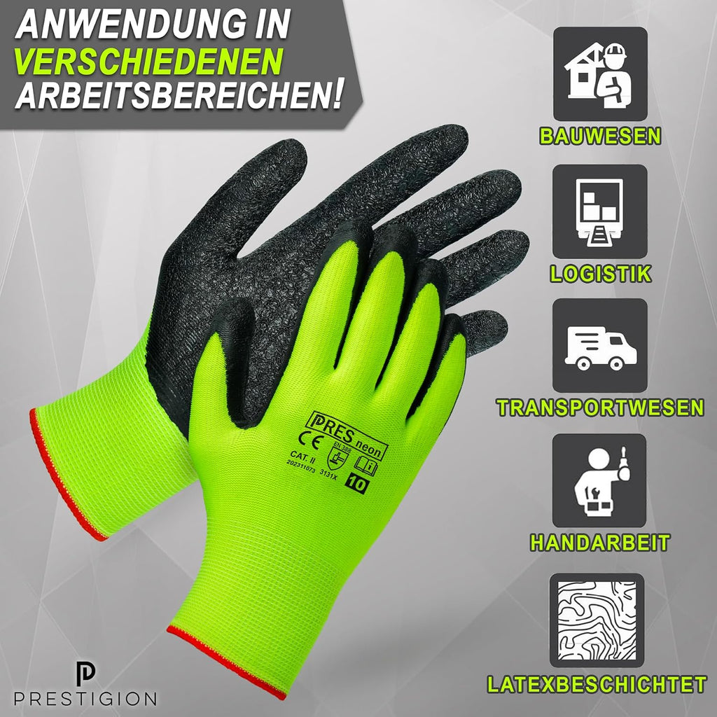 Heavy Duty Gardening & Work Gloves | Anti-Slip Grip | Breathable & Durable