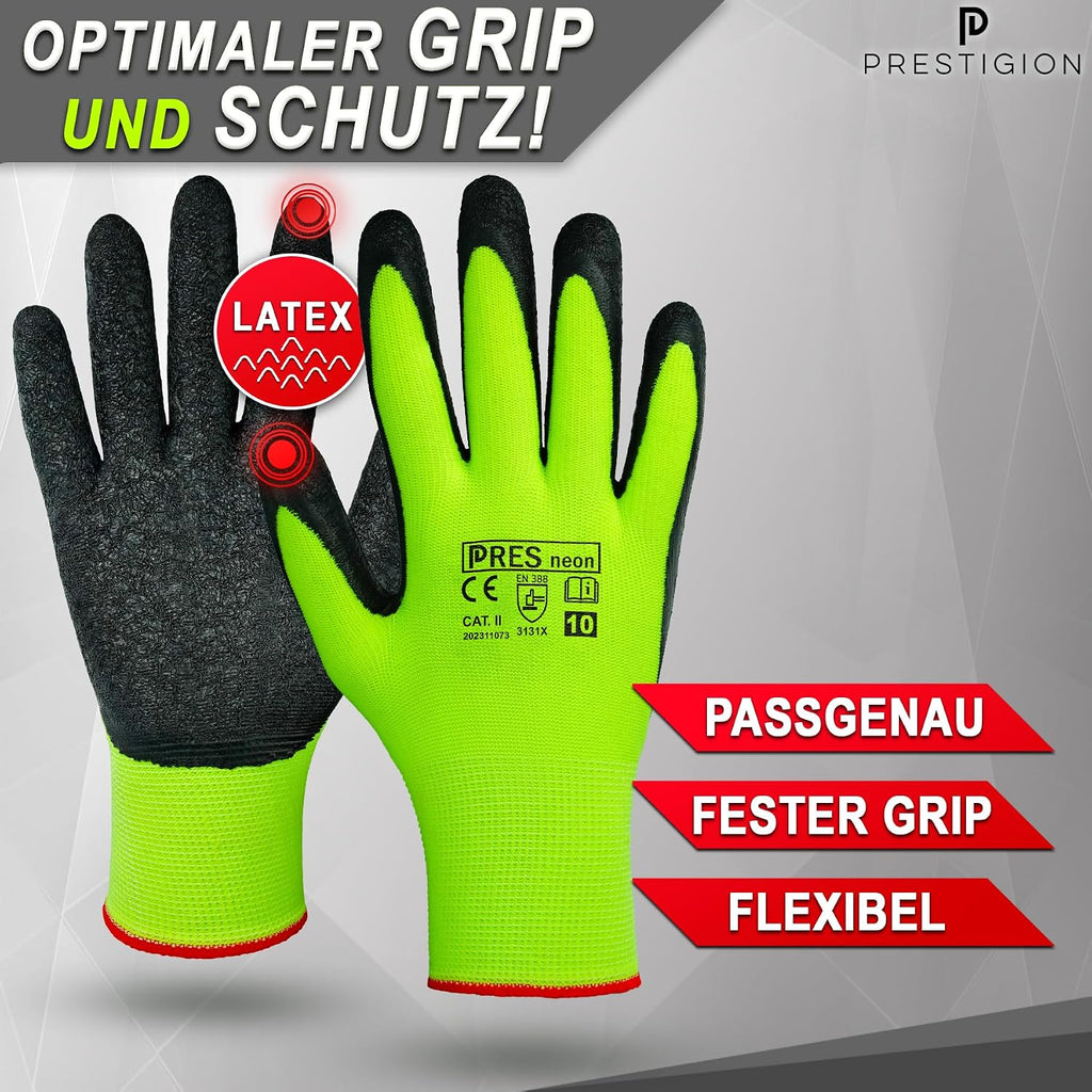 Heavy Duty Gardening & Work Gloves | Anti-Slip Grip | Breathable & Durable