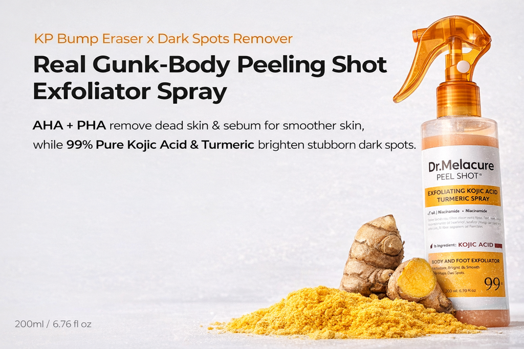 Dr. Melacure Body Kojic Acid Turmeric Exfoliating Spray