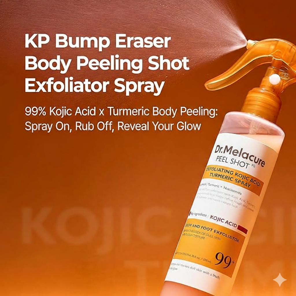 Dr. Melacure Body Kojic Acid Turmeric Exfoliating Spray